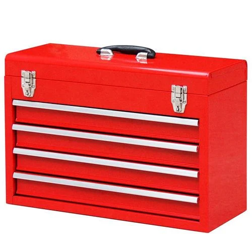 Torin™ 4 Drawer Red Tool Box with Handle