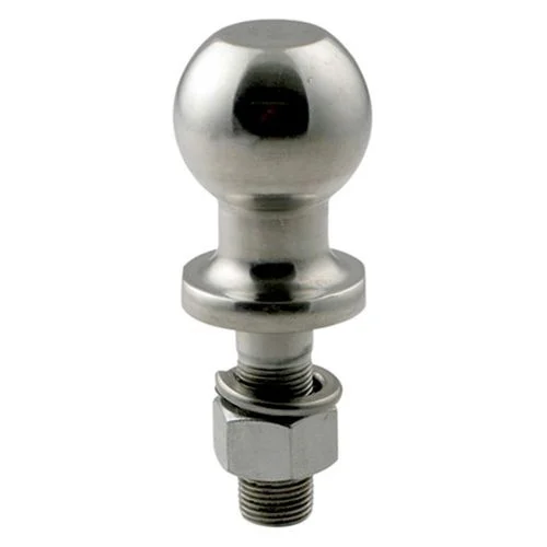 Tow Hitch Ball, 1-7/8 In. x 3/4 In. Diameter x 1-3/4 In. L