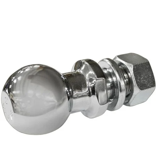 Tow Hitch Ball, 2 In. x 1 In. Diameter x 2-1/4 In. Length
