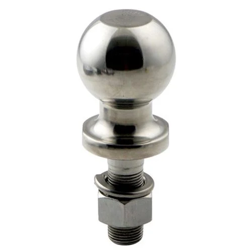 Tow Hitch Ball, 2 In. x 3/4 In. Diameter x 2-3/8 In. L