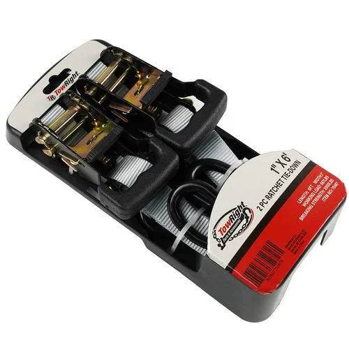 Towright 2-Piece Ratchet Tie-Down