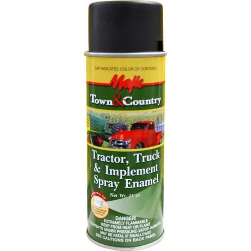 TRACTOR & IMPLEMENT ENAMEL FLAT BLACK