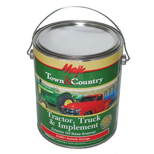 Tractor, Truck and Implement Paint, Kubota Orange, 1 Gallon