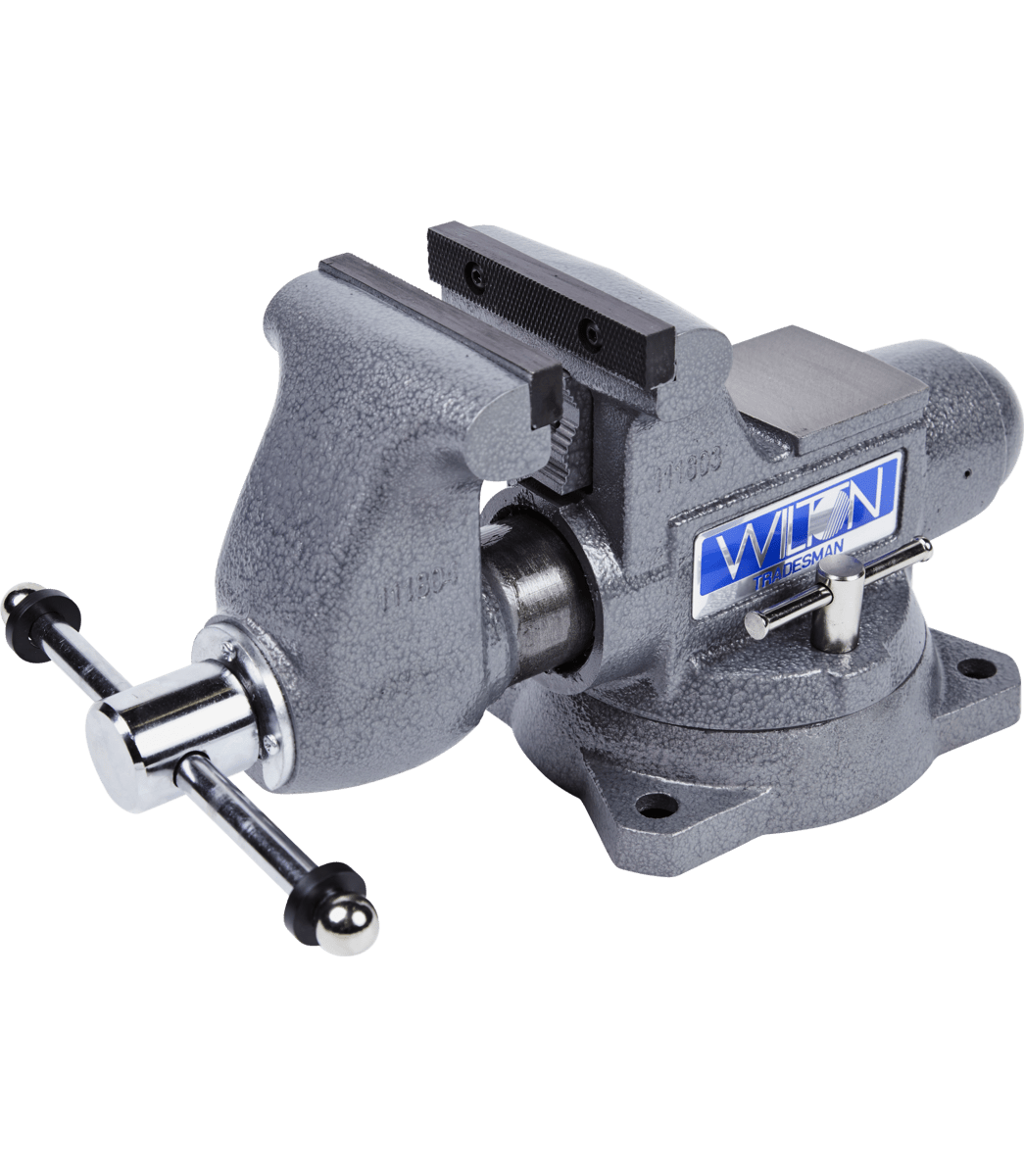 Tradesman 1755 Bench Vise, 5-1/2" Jaw Width, 5" Jaw Opening, 3-3/4" Throat Depth