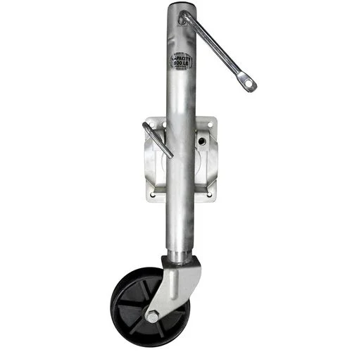 Trailer Jack, 1000 Lb. Capacity,6 In. Wheel