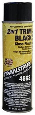 Transtar 20Oz 2-In-1 Trim Black Gloss For Bumper And Trim Restoration (4663)