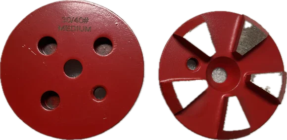 Trapezoid Metal Bond- Puck