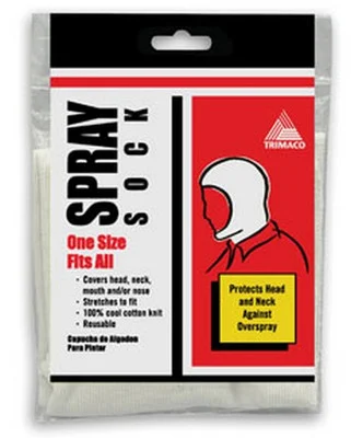 Trimaco 09302 White Spray Sock