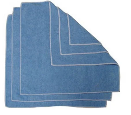 Trimaco Microfiber Wipes Blue 24-Pk Washable Reusable For Painting Prep (10824)