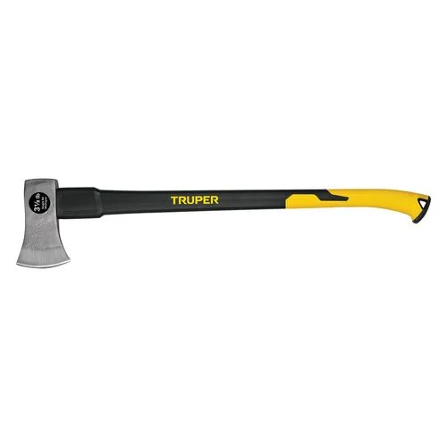 Truper Single Bit Axe, 3-1/2 lbs., Fiberglass Handle