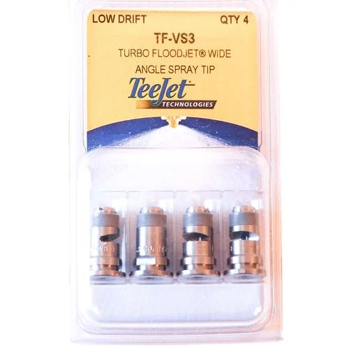 Turbo Floodjet Tip Nozzle, Stainless Steel Gray