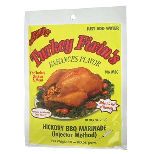 Turkey Fixin's, Hickory BBQ Marinade Mix, 3 Oz.