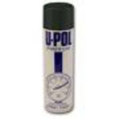 U-POL Products 16Oz Power Can Spray Primer Matte Black Fast Drying (UP0802)