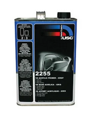 U. S. Chemical & Plastics 2255-1 4.5 VOC 1K Acrylic Gray Primer - Gallon