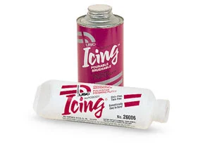 U. S. Chemical & Plastics 26006 24 Fl. Oz. Autobody Icing Polyester Finishing Putty - Tube