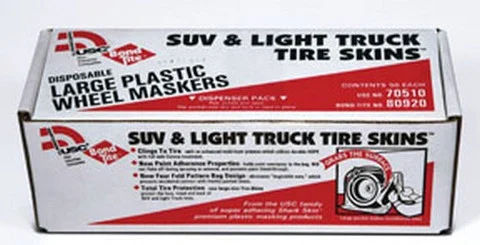 U. S. Chemical & Plastics 36093 Plastic Wheel Maskers 33" X 14" X 24"