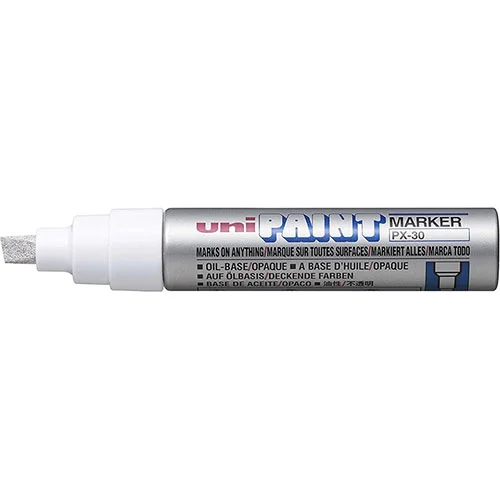 Uni Paint Oil-Based Permanent Marker - Silver