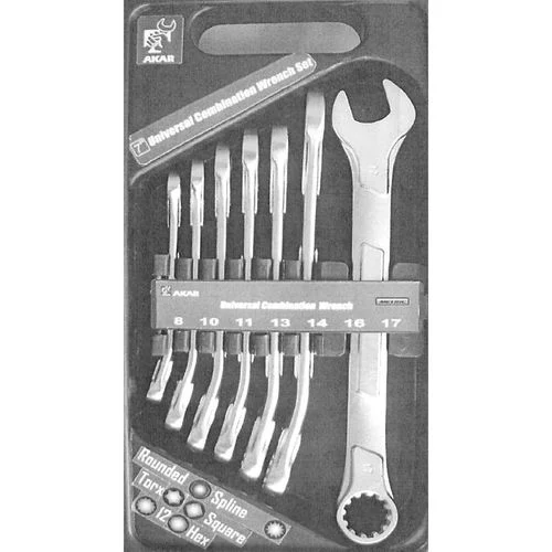 Universal Wrench Set- Metric, 7 Piece