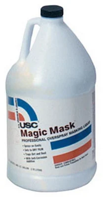 US Chemical And Plastics 1 Gallon Magic Mask Spray Masking Liquid (36135)
