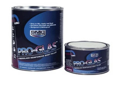 US Chemical And Plastics 1Gal Pro-Glas Fiberglass Reinforced Body Filler (25050)