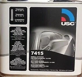 US Chemical And Plastics 2.5L Euro Clearcoat Normal Activator 4.4 VOC (7415-25)