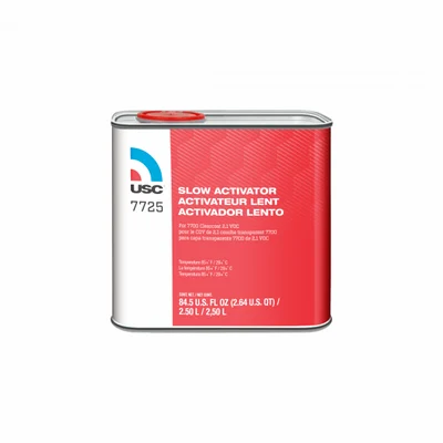 US Chemical And Plastics 2.5L Glamour Slow Activator With 2.1 VOC (7725-25)