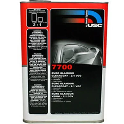 US Chemical And Plastics 5L Euro Glamour Clearcoat Gloss With 2.1 VOC (7700-5)