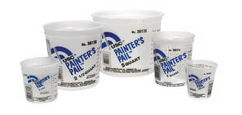 US Chemical And Plastics Polyethylene Lids For 80Oz Paint Cups 50-Pack (36177)