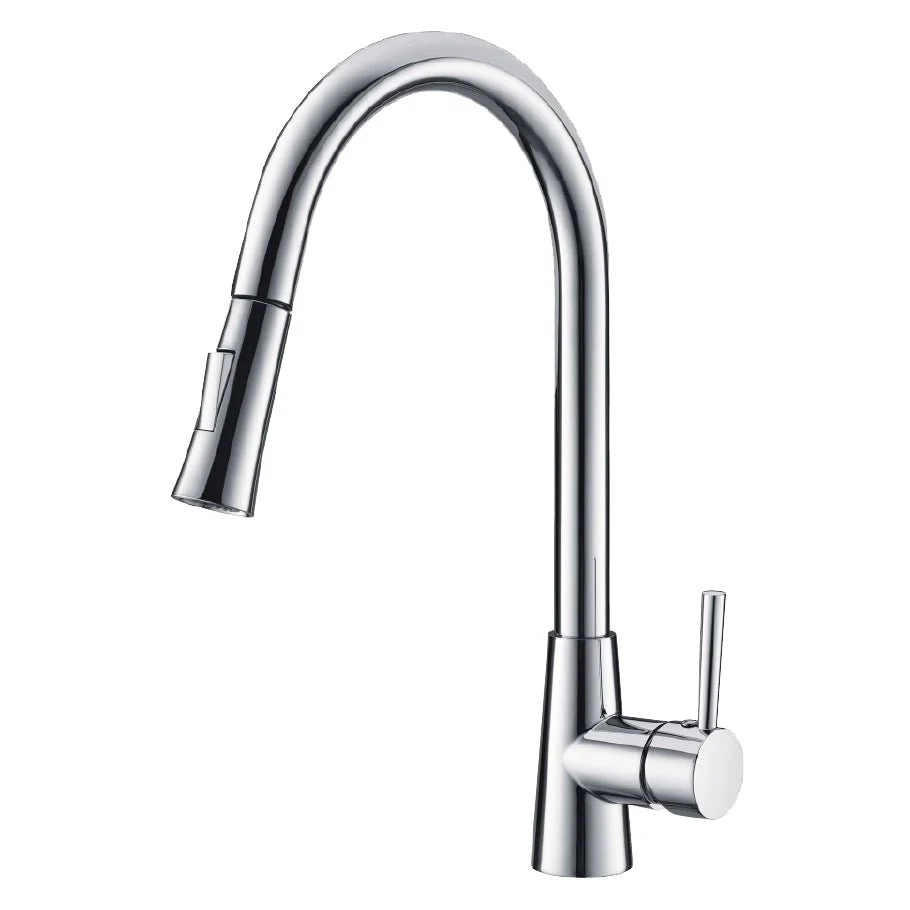 USF-16KPO00 Single Handle Kitchen Faucet - Chrome