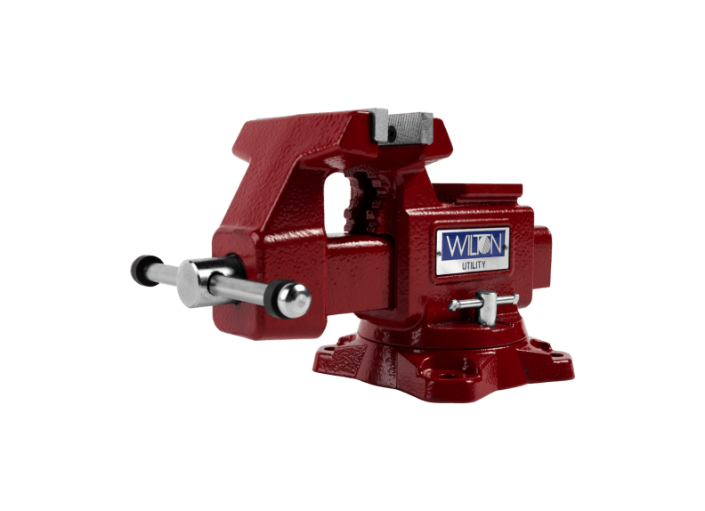 Utility Bench Vise 4-1/2” Jaw Width, 4" Jaw Opening, 360° Swivel Base