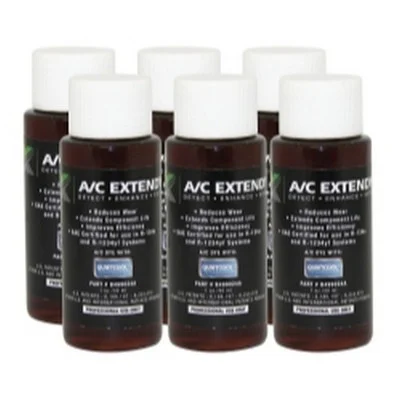 UView 1 oz A/C ExtenDye UV Dye for R-134a And R-1234YF Systems - 6-Pack (499024A)