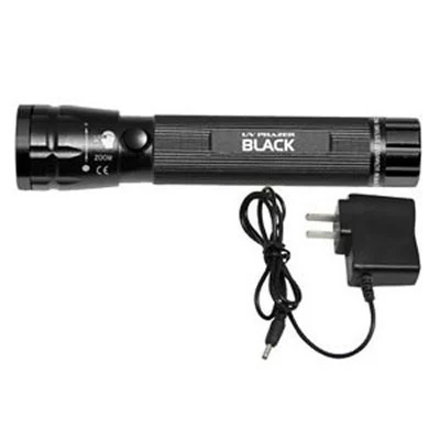 Uview UV Phazer Black Rechargeable Leak Detection Flashlight (413065)