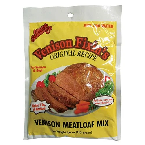 Venison Fixin's, Venison Meatloaf Mix, 4 Oz.