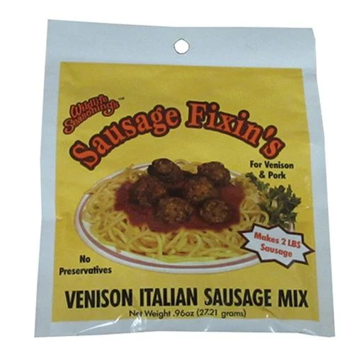 Venison Italian Sausage Mix For Venison and Pork .96 Oz.