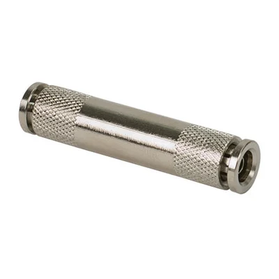 VIAIR 1/4 to 1/4 Straight Union Fitting 10 Pcs DOT Approved (11402-BP)