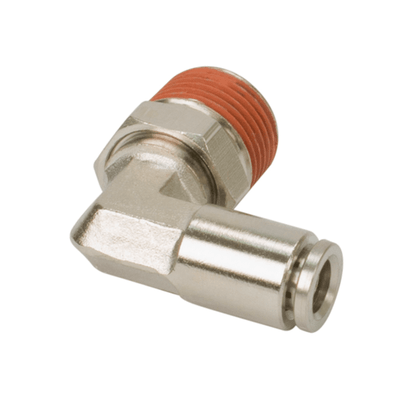 VIAIR 1/8" NPT Male to Airline 90-Degree Swivel Elbow Fittings 10-Pack (11842-BP)