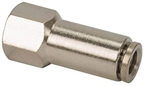 VIAIR 3/8" NPT Female to 1/4" Airline Straight Fitting 10-Pack (11486-BP)