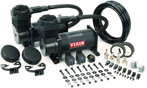 VIAIR Dual Stealth Black 400C High-Performance 150 PSI Compressor Kit (40048)