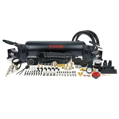 VIAIR Dual Stealth Black 444C Air System 200 PSI 3.53 CFM 12V (20020)