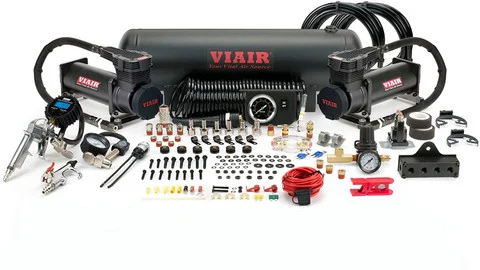 VIAIR Dual Stealth Black Gen 2 485C Onboard Air System 200 PSI 3.82 CFM (20185)