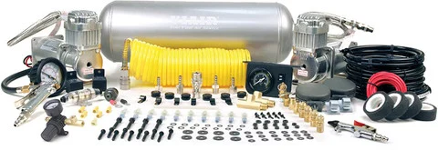 VIAIR Super Duty Onboard Air System 12V 150 PSI Compressors 2.0G Tank (10008)