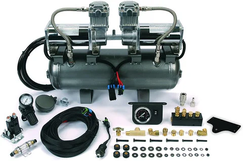 VIAIR Universal 150 PSI High-Speed Dual 400C Compressor Air System (30016)