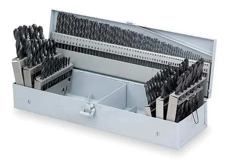 Viking 240-B Bright Finish 118° HSS Drill Set (43550)