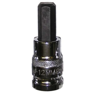 VIM Tools 1/2" Drive 12mm Hex Bit (HM-12MM)