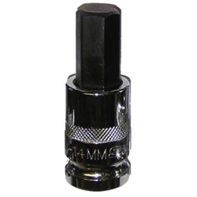 VIM Tools 1/2" Drive 14mm Hex Bit Socket (HM-14MM)