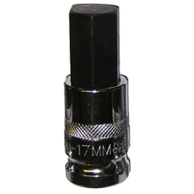 VIM Tools 1/2" Drive 17mm Hex Bit (HM-17MM)