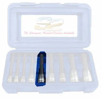 VIM Tools 10MM 12-Point Triple Square Driver 4" Length 3/8" Drive (XZN410)