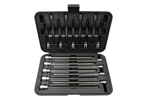 Vim Tools 18 Piece Extra Long Torx Specialty Set S2 Steel Bits (V458L)