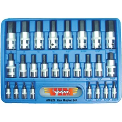 VIM Tools 26-Piece Hex Master Set (HMS26)