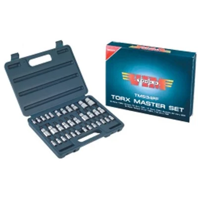 VIM Tools 34 Piece Torx Master Set (TMS34PF)